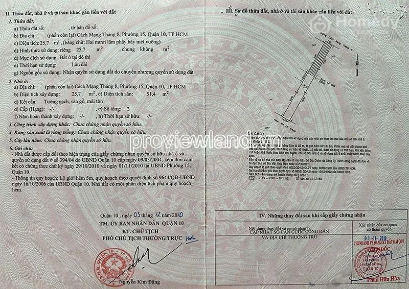 Bán Đất Vàng Quận 10 – Cách Mạng Tháng 8, Tiềm Năng Cao, Sổ Hồng