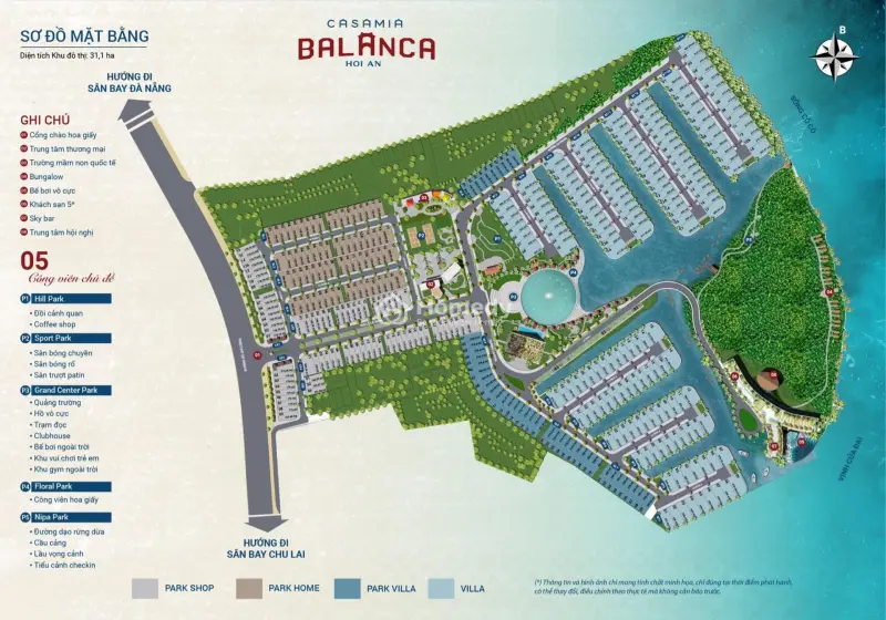 Parkhome Casamia Balanca – Nhà Vườn 3 Mặt Thoáng - Bàn Giao Cuối Năm 2025