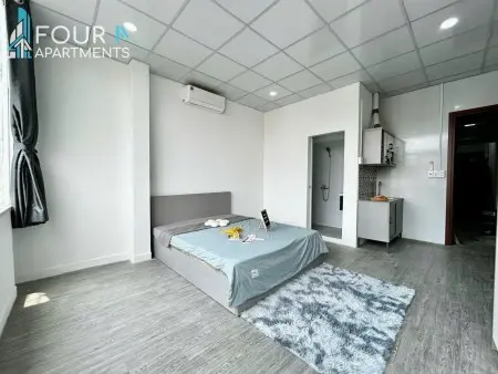 Cho Thuê Căn Hộ Cửa Sổ, Không Gian Lớn, Tràn Ngập Ánh Sáng Tự Nhiên Gần Hàng Xanh Giáp Q1 Phú Nhuận