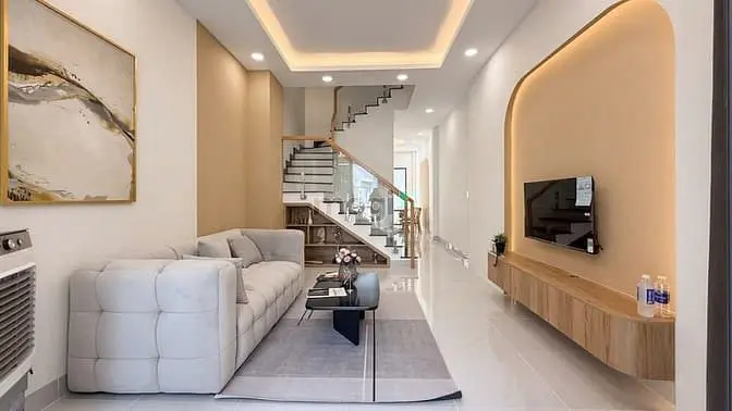 [Chính Chủ Thúy Nga Môi Giới] [Nhà 4 Tầng Mới Xây Full Nt, 3.8X15 Ntt