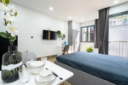 Căn Hộ Quận 1 Gần Thảo Cầm Viên, Sân Golf Him Lam, Mới 100%, Thoáng Fullnt, Ban Công