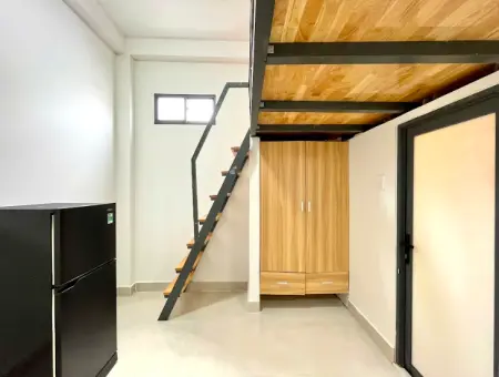 Cho Thuê Phòng Gác Lửng Mới Xây Full Nội Thất Gần Đại Học Hồng Bàng Bình Thạnh