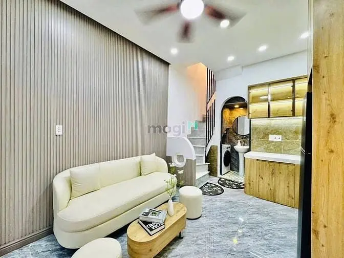 🔥Nhà Đẹp Xây Mới 100% Tại Huỳnh Văn Bánh Phú Nhuận Diện Tích: 3.2Mx6M