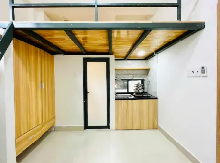 Cho Thuê Phòng Gác Lửng Mới Xây Full Nội Thất Gần Đại Học Hồng Bàng Bình Thạnh