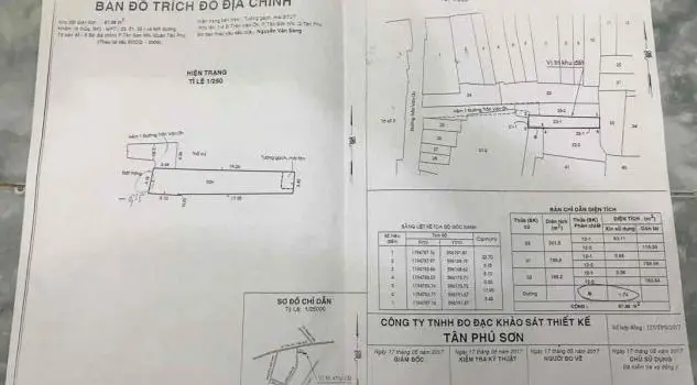 Nhà Thổ Cư 1/4 Trần Văn Ơn, Phường Tân Sơn Nhì, Quận Tân Phú, Hồ Chí Minh 88.0M²