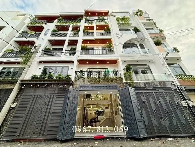 Nhà Đường Thông Xe Hơi Tx 25, Dt:4X14M, Lửng, 3 Lầu, 4Pn, Gara Ô Tô