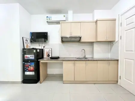 Cho Thuê Phòng Full Nội Thất, Không Gian Siêu Xinh Gần Trường Sa Giáp Q1 Bình Thạnh