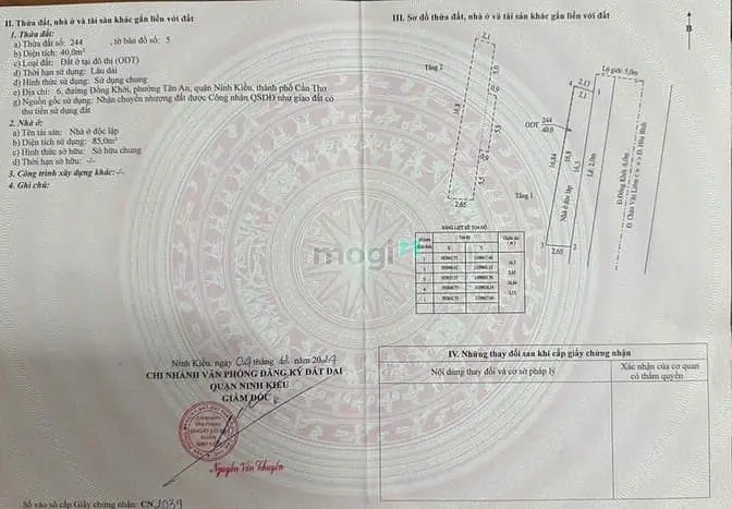 Bán Nhà Ngang Cực Rộng Mặt Tiền Đồng Khởi Gần Bến Ninh Kiều, Cần Thơ