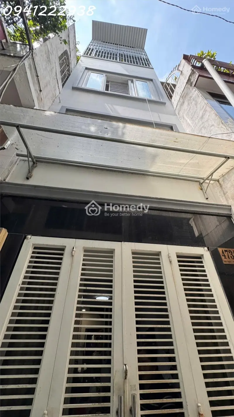 Bán Nhà 473/6 Bà Hạt, Quận 10. Dt: 3.1M*8M. Cn: 23M2. 3 Tầng. Giá 6.3 Tỷ