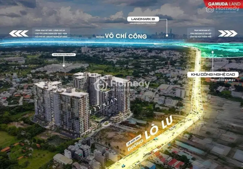 Chủ Đầu Tư Gamuda Land Mở Bán Dư Án Elysian Tại Thủ Đức