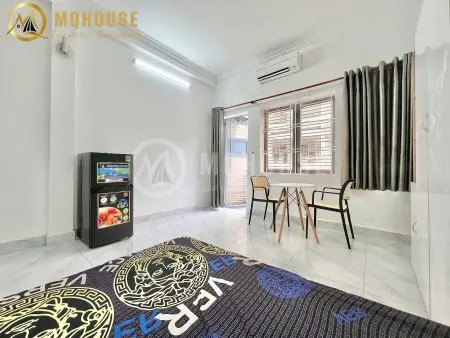 Cho Thuê Phòng Ban Công,Tách Bếp Gần Ngã Tư Phú Nhuận, Công Viên Gia Định, Tiện Đi Q1,Q3, Bình Thạnh