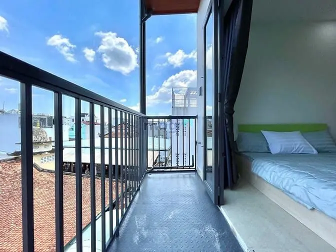 Cho Thuê Căn Hộ Ban Công 35M2, Thang Máy, Máy Giặt Riêng, Chợ Bà Chiểu