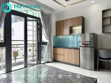 Cho Thuê Căn Hộ Full Nội Thất Có Bancol, Máy Giặt Riêng Ở Bình Thạnh Gần Phan Đăng Lưu