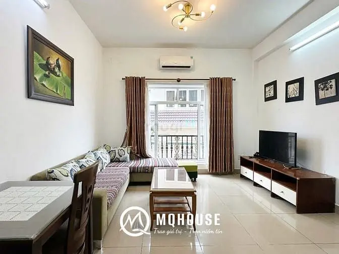 Cho Thuê Căn Hộ 1Pn 65M2 Ban Công, Đầy Đủ Nội Thất,Co.opmart Nhiêu Lộc