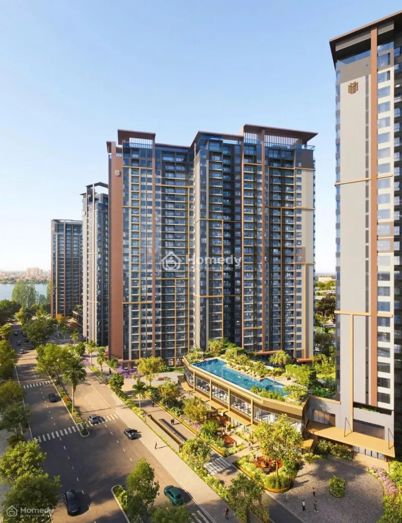 Căn 1Pn View Hồ Bơi & Kênh Đào Nhạc Nước Căn Hộ Masteri Park Place The Global City
