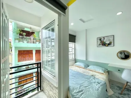 Cho Thuê Nhanh Chdv Stuidio 1Pn Tách Bếp, Trần Hưng Đạo Q1. Giá Rẻ. Mới Đẹp Full Nội Thất, Giá 7.6Tr