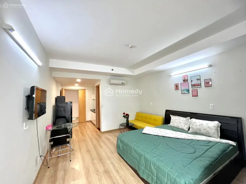 Cho Thuê Studio Charmington Full Nội Thất 12 Triệu, Ngắn Hạn Theo Tháng 14 Triệu