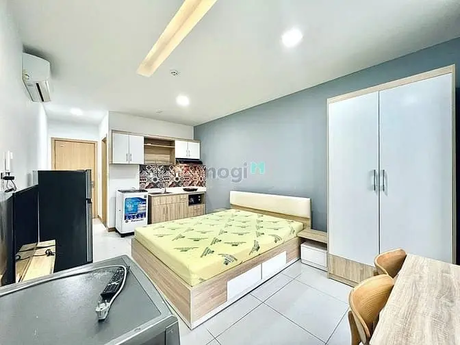 🎉Cho Thuê Căn Hộ Studio 35M2, Thang Máy, Máy Giặt Riêng, Gần Bason