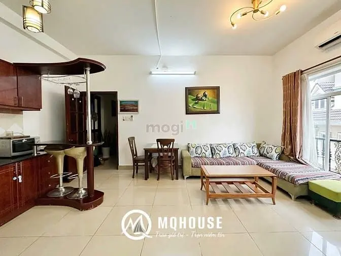 Cho Thuê Căn Hộ 1Pn 65M2 Ban Công, Đầy Đủ Nội Thất,Co.opmart Nhiêu Lộc