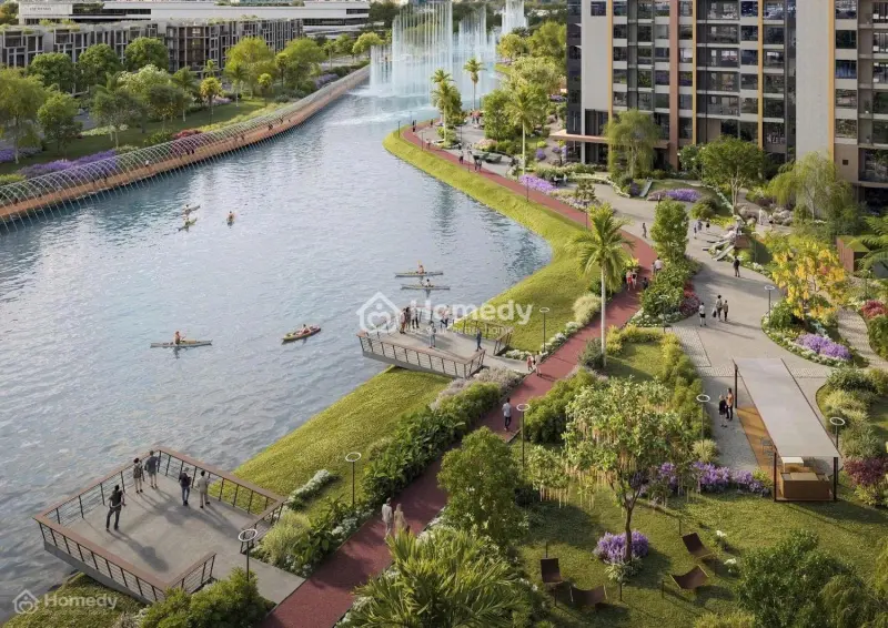 Căn 1Pn View Hồ Bơi & Kênh Đào Nhạc Nước Căn Hộ Masteri Park Place The Global City