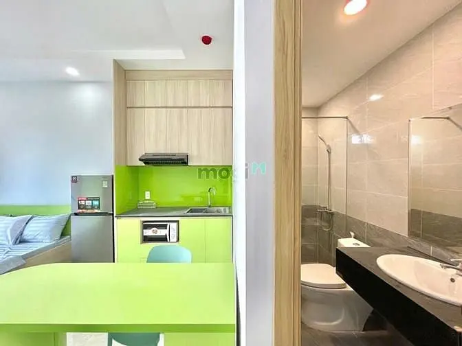 Cho Thuê Căn Hộ Ban Công 35M2, Thang Máy, Máy Giặt Riêng, Chợ Bà Chiểu
