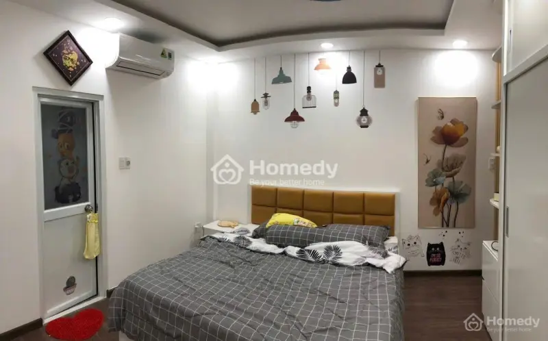 Chung Cư Đặng Văn Ngữ, P10, Pn: 55M2, 1P Ngủ, Full Nội Thất, 10Tr/Th
