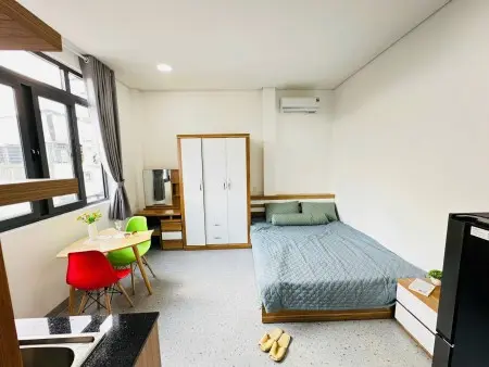 Cho Thuê Căn Hộ Studio Của Sổ Thoáng Mát Tại Hoàng Sa Quận 3 Gần Cầu Công Lý, Gần Tân Định Q1