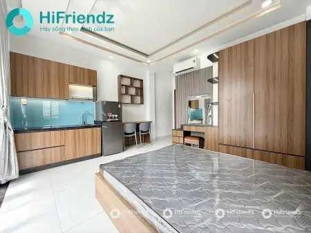 Cho Thuê Căn Hộ Full Nội Thất Có Bancol, Máy Giặt Riêng Ở Bình Thạnh Gần Phan Đăng Lưu