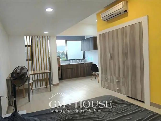 Cho Thuê Căn Hộ Bình Thạnh, Studio 35M2, Máy Giặt Riêng, Thang Máy