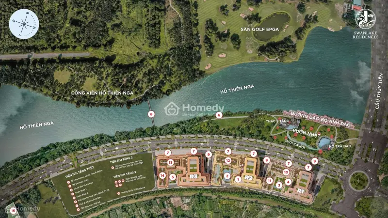 Bán 3 Ngủ , Căn Góc , 89M2 Sử Dụng - Chung Cư Khoáng Nóng Onsen , Khu Đô Thị Ecopark