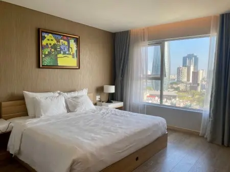 Cho Thuê Căn Hộ 2Pn – View Phố Đẹp – Full Nội Thất – Giá Chỉ 16 Triệu/Tháng