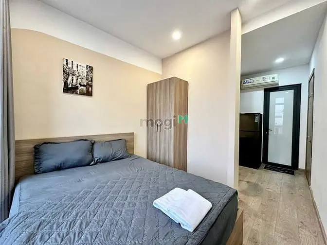 🎉Căn Hộ Cho Thuê 1Pn 35M2, Ban Công Lớn, Gần Ngã Tư Hàng Xanh, Uef