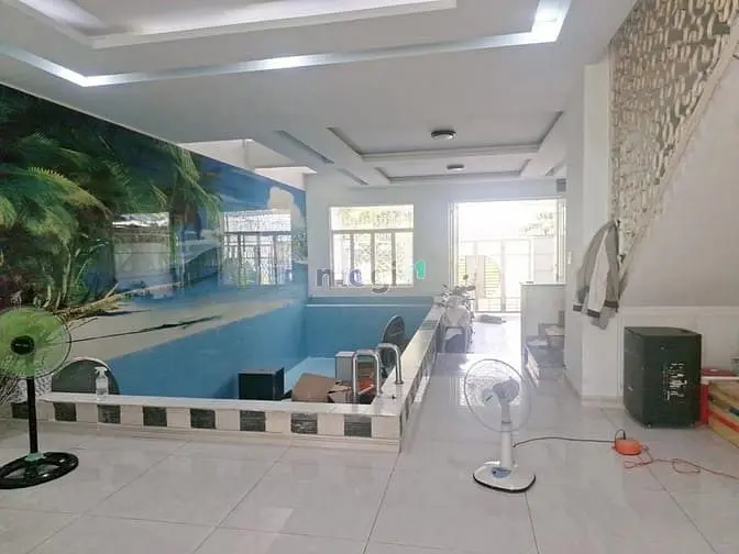 🏡 Nhà Mặt Tiền Kdc Phú Xuân Nhà Bè – 4 Tầng Btct – Có Hồ Bơi – Giá 12