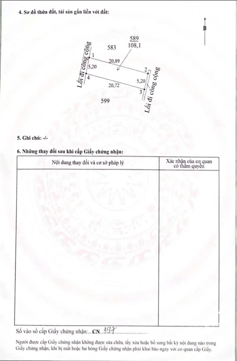 Đất Ở Nông Thôn 108,1 Mét Vuông Tại Xã Mỹ Lệ, Tỉnh Tây Ninh
