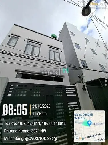 Chỉ 5.399 Tỷ Hxh Tỉnh Lộ 10 – 63M² (5.3/6.8X10) Trêt+Lầu Sổ A4 Mới Đẹp