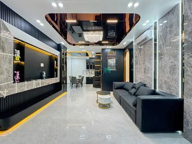 Nhà Tuyệt Đẹp Full Nội Thất 1 Lầu Lô Nhì Huỳnh Tấn Phát, Tt.nhà Bè