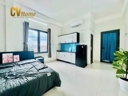 Cho Thuê Phòng Cửa Sổ Lớn Bình Thạnh Gần Chợ Bà Chiểu, Hầm Xe, Thang Máy