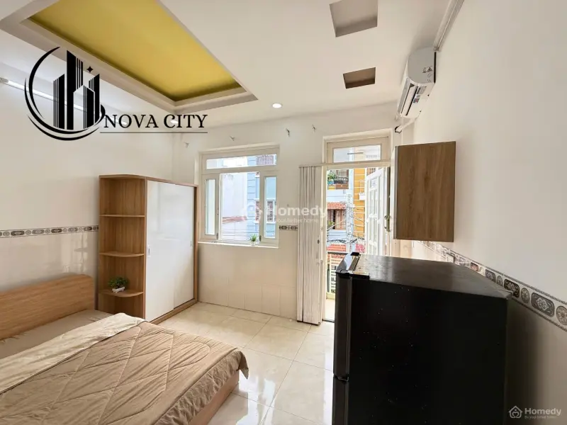 Cho Thuê Căn Hộ Full Nội Thất, Có Ban Công Đường Bùi Minh Trực, Quận 8 Giá Chỉ 5 Triệu/Tháng