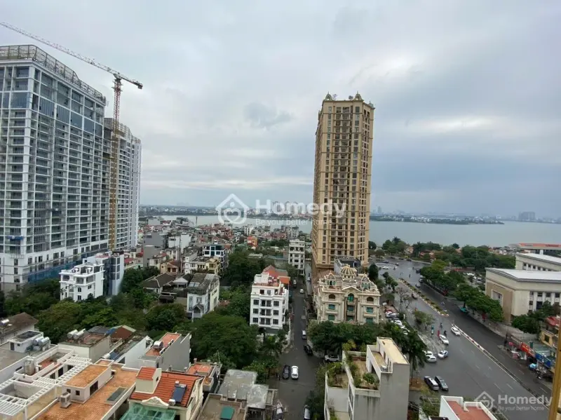 Bán Chung Cư Tây Hồ 98M2, Lô Góc, View Phố, Giá 7.8 Tỷ