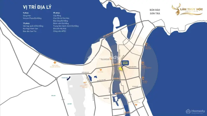 Căn Hộ Capital Square Đà Nẵng - Vị Trí Ngay Cầu Sông Hàn