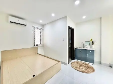 Cho Thuê Phòng Full Nội Thất Mới 30M2, Cửa Sổ Thoáng Ngay Đặng Thuỳ Trâm Gần Đh Văn Lang.