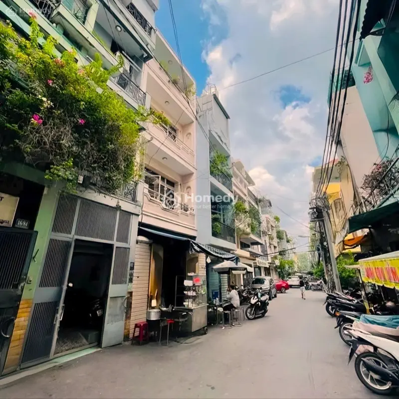 [Quận 3] Bán Nhà Ngang 4M Nở Hậu, 1 Trệt 1 Lửng 3 Lầu, Sân Thượng – Gần Chợ Bàn Cờ, Chỉ 11.8 Tỷ