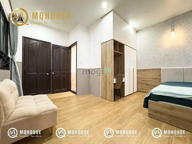 🌐Căn Hộ Ngay Công Trường Mê Linh, 1Pn/Studio ~45M2, Máy Giặt Riêng