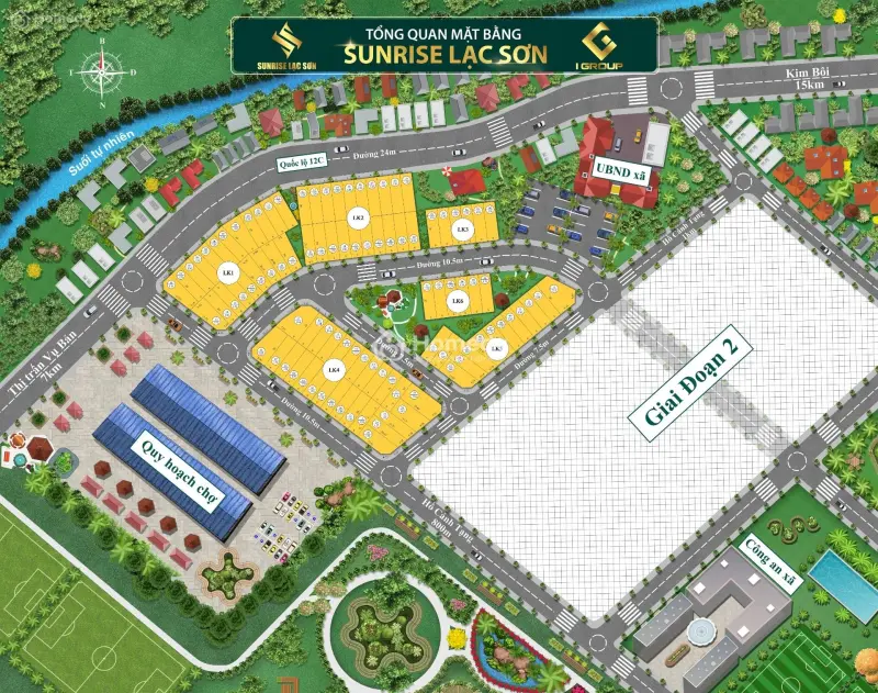 Đất Nền Đấu Giá Dự Án Sunrise Lạc Sơn, Sẵn Sổ Đỏ 120M2, Tiềm Năng Nhìn Thấy, Sẵn Sàng Sang Tên!