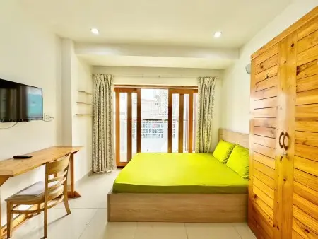 Căn Hộ Balcony Thoáng Mát 2’ Đi Coopmart Trường Sa