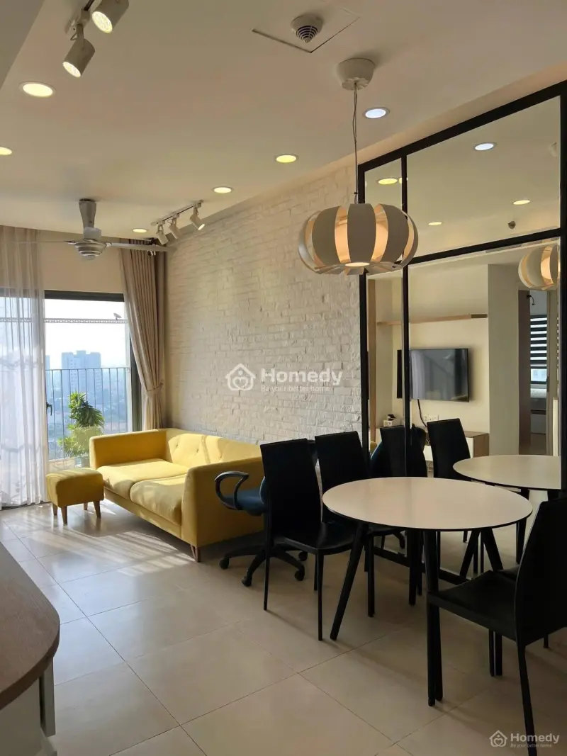 Căn Hộ Masteri Thảo Điền 74M² 2Pn 2Wc Full Nội Thất Giá Thuê: 20 Triệu/ Tháng