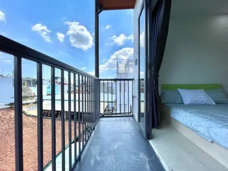 Cho Thuê Phòng Ban Công Full Nội Thất Thang Máy Giá Rẻ Chu Văn An Bình Thạnh