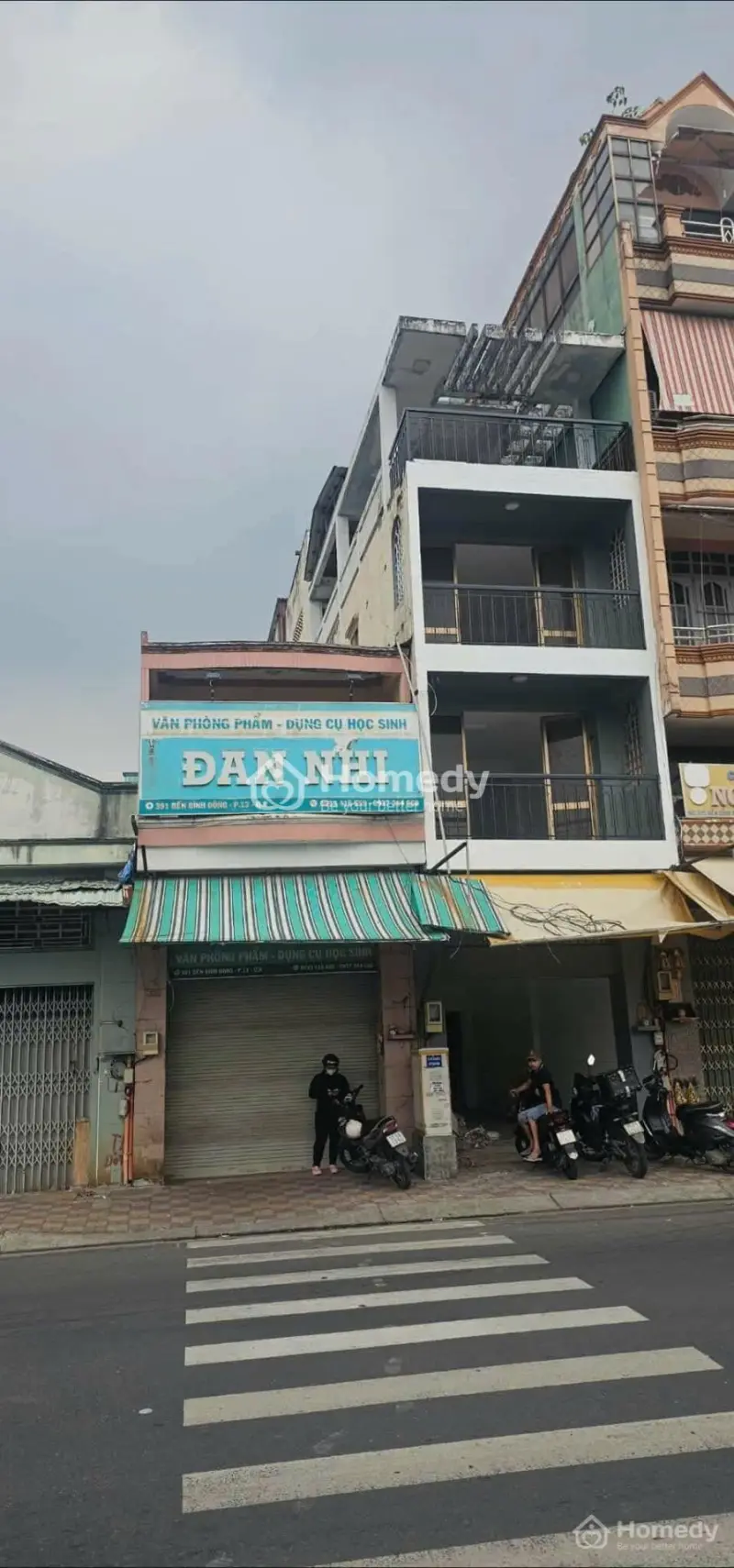 Nhà Mặt Tiền Đường, 70M2, 6 Phòng, Đường Bến Bình Đông