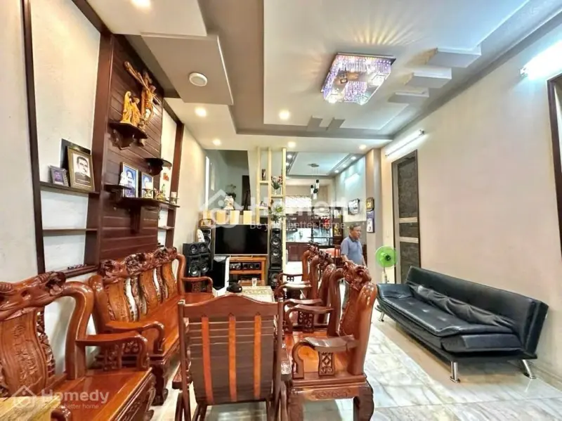 Nhà Mới Đẹp Lung Linh Mặt Tiền Kinh Doanh Đa Ngành Nghề Dòng Tiền Ổn Định 4 Tầng 5,5X16 Chỉ 9 Tỷ.