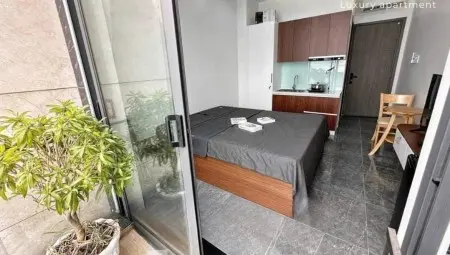 Phòng Studio Ban Công Siêu Đẹp. Vị Trí: Ngay Hoàng Sa – Trường Sa, Di Chuyển Tb, Q3, Pn Dễ Dàng